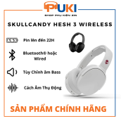 Tai Nghe Chụp Tai Bluetooth Skullcandy HESH 3 Chính Hãng - Tai Nghe Skullcandy Wireless Hesh 3 Like New
