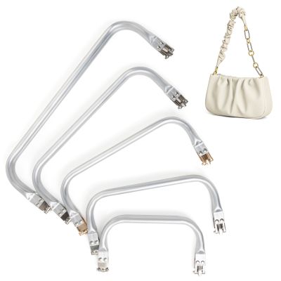 【CW】 Metal Aluminum Tube Frame Handle Accessories Clutch Parts Wallet Doctor Purse Pipe Clamp