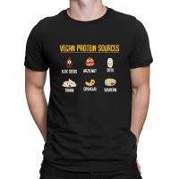 Vegan Protein Sources Nuts And Seeds Diet Athlete T Shirt Tee Shirt Unique S - 6xl Designs Basic Novelty Anti - Wrinkle Shirt  OMEZ