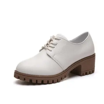 Chunky brogues clearance women