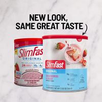 SlimFast Meal Replacement Powder, Original Strawberries &amp; Cream