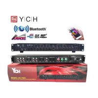 YCH ปรีแอมป์คาราโอเกะบลูทูธรุ่นใหม่แต่งเสียงเพลง มี USB/SD MP3/BIuetooth รุ่น AV-768A