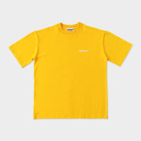 Selfness™ LOGO T-SHIRT LARGE FIT IN YELLOW