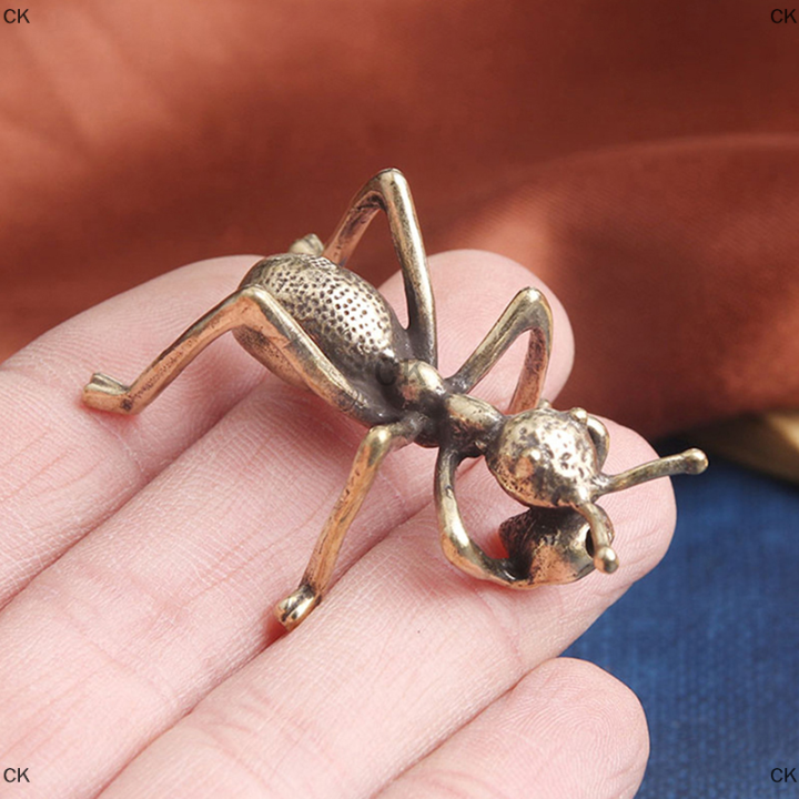 ck-3d-รูปปั้นทองเหลืองหล่อรูปปั้น-mini-animal-metal-figurine-home-decor-ประติมากรรม