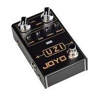 R-03 UZI Distortion Pedal กีตาร์สำหรับเพลงโลหะหนักพร้อม BIAS Knob True Bypass กีตาร์เบสอุปกรณ์เสริม