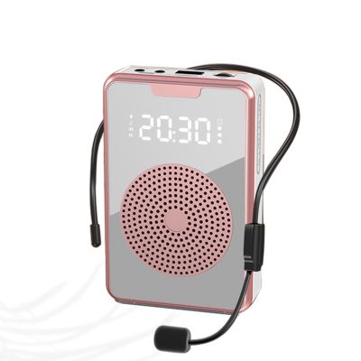 Portable Voice Amplifier for Teachers with Microphone Headset,Rechargeable Speaker for Training,Tour Guide,Classroom