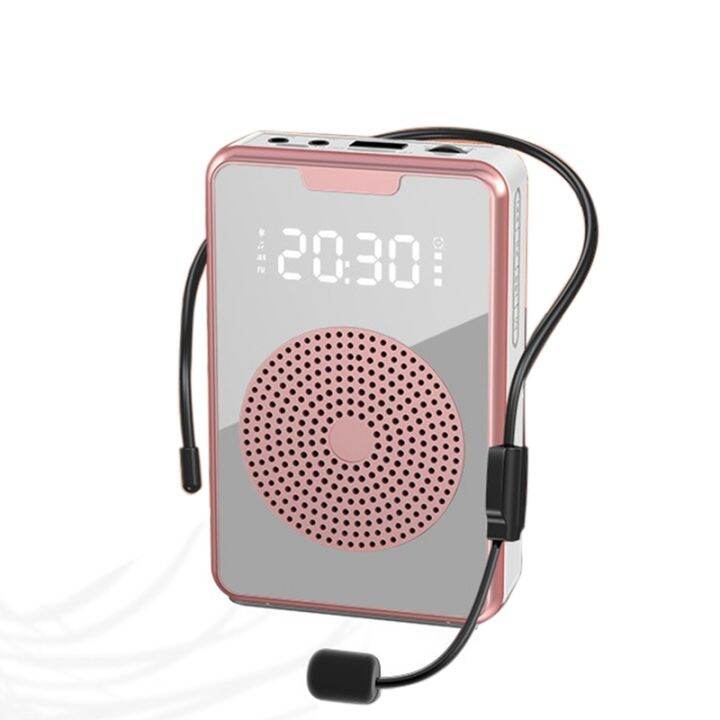 Portable Voice Amplifier for Teachers with Microphone Headset