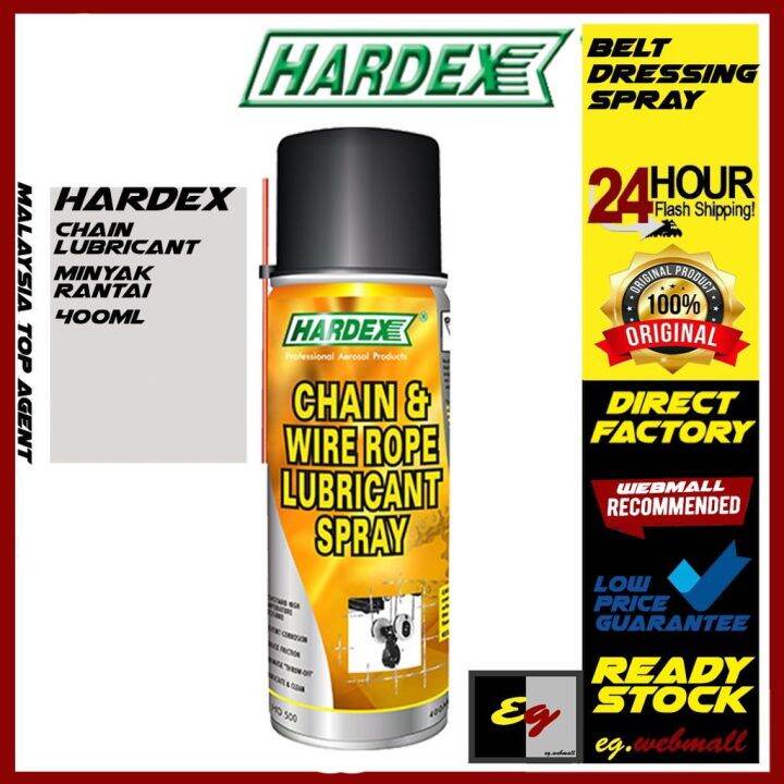 HARDEX HD500 Chain lub Wire Rope Lubricant minyak rantai motor home car