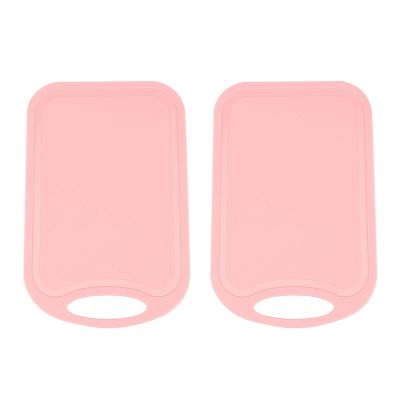 Plastic Chopping Block Meat Vegetable Cutting Board Non-Slip Anti Overflow With Hang Hole Chopping Board
