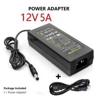 ( โปรโมชั่น++) คุ้มค่า อะแดปเตอร์ แปลงไฟ อย่างดี (Adapter) 12V 5A หม้อแปลง สำหรับกล้องวงจรปิดหรืออุปกรณ์อิเล็กทรอนิกส์ ราคาสุดคุ้ม หม้อแปลง หม้อแปลง ไฟฟ้า หม้อแปลงไฟ หม้อแปลง 12v