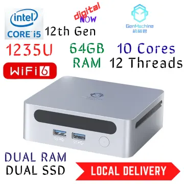 GenMachine Mini PC AMD Ryzen 7 3750H CPU Windows 10/11 DDR4 Ren3000 3750H  WiFi5