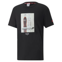 PUMA PRIME/SELECT - เสื้อยืดคอกลมผู้ชาย PUMA x COCA-COLA Relaxed Tee สีดำ - APP - 53615901