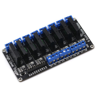 【Worth-Buy】 1 4 8ช่อง5โวลต์รีเลย์ Dc สถานะของแข็งสูง Ssr Avr Dsp G3mb-202p ถ่ายทอดสำหรับ Arduino