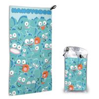 [COD]【In Stock】 Sanrio Hangyodon 40*80CM Quick Dry Towel Fashion Printed Face Towel Uni Superfine Fiber Towel