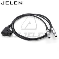 [HOT BEIJMKLHIW 547] D TAP To Double 2pin Connector Power Adapter Cable สำหรับ Teradek Bolt Pro 1000/3000ft 60ซม.