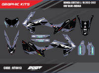 สติ๊กเกอร์วิบาก Honda CRF 250 L ทั้งคัน Graphic kit สติ๊กเกอร์เคลือบเงา สุดคุ้ม