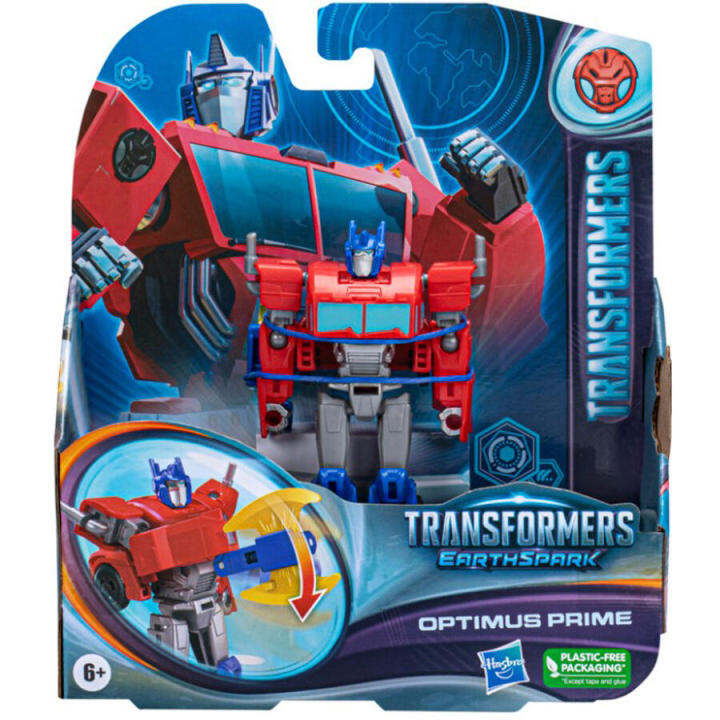 Toys R Us Transformers EarthSpark Warrior Optimus Prime (136163