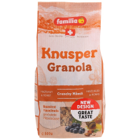 Familia Krusper Granola Crunchy Muesli แฟมิเลียนุสเปอร์กลาโนล่า 500กรัม