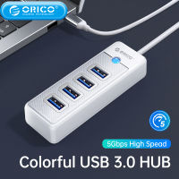 ORICO 4พอร์ต USB ฮับ3.0 5Gbps ความเร็วสูงหลายประเภท C Splitter Ultra Slim OTG Adapter สำหรับคอมพิวเตอร์พีซีอุปกรณ์เสริม Macbook Pro