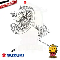 ยางนอก ยางใน TIRE TUBE แท้ Suzuki Lets 110