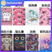 เคส PU พักพร้อมสแน็ปด้านหน้าทาสีเคสปกป้องแลปท๊อปสี Samsung T590