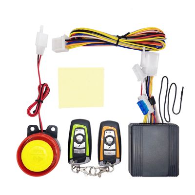 12V Motorcycle Bike Security Alarm System Motorcycle Bike Scooter Remote Control Anti-Theft