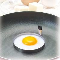 【Import】 Round omelet ring imported from Japan SANADA stainless steel omelet pan fried egg mold poached egg pancake mold