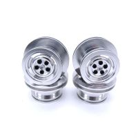 4Pcs Rc Car Metal Wheel Hub Wheels Rim for 1/12 Mn D90 D91 D96 D99S Model Car Replacement Parts Accessories