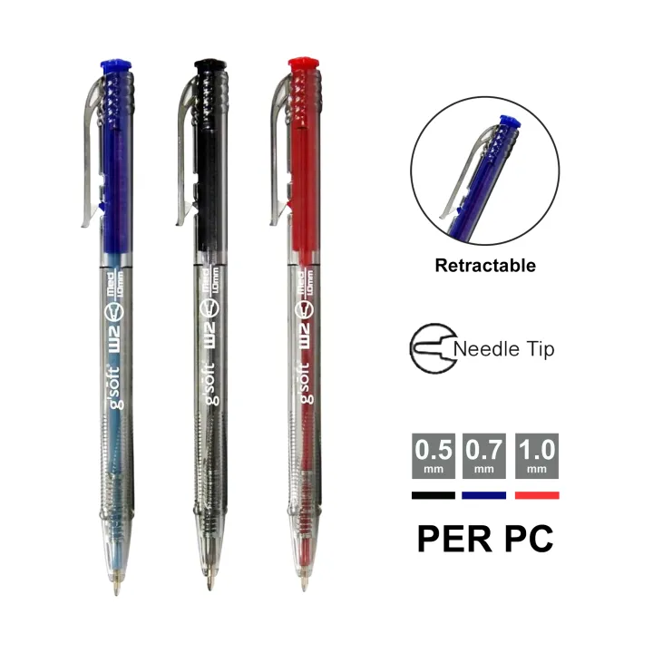 G'SOFT Retractable Ball Pen (W2) | Lazada