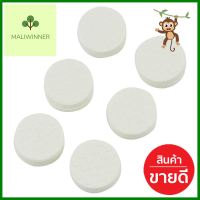 แผ่น EVA กลม PACK IN 25X5 MMสีขาวEVA FLOOR CARE PAD PACK IN ROUND 35X5MM WHITE **พลาดไม่ได้แล้วจ้ะแม่**