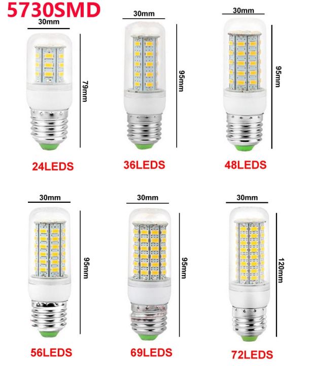 hot-on-sale-yanjina85828158-220v-230v-240v-e27-e14-smd-126-24-42-36-48-56-72หลอดไฟ-b22กลางแจ้งอาการสะเทือนจากแผ่นดินไหวทนความร้อนรังสี