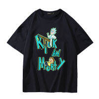 Ri-Cks Mo-Rtys เสื้อยืดการ์ตูนผ้าฝ้าย/การ์ตูนฤดูร้อนเด็กเด็กผู้ชายเด็กผู้หญิงแขนสั้นลำลองคอกลม0000