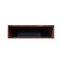 กล่องแขวนติดผนัง ABS KING PLATINUM 90x26 ซม. สีไม้สักABS WALL SHELF KING PLATINUM 90X26CM TEAK **ด่วน สินค้าเหลือไม่เยอะ**