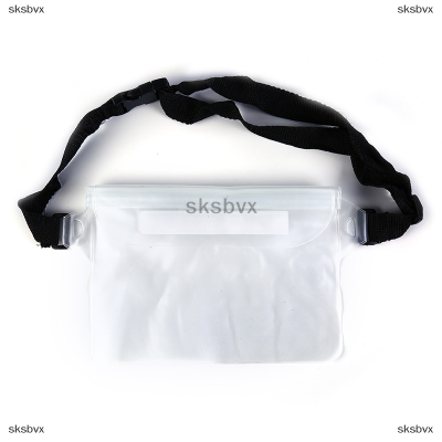 sksbvx กระเป๋าเอวกันน้ำว่ายน้ำลอยดำน้ำกระเป๋าเอวเข็มขัดกระเป๋าโทรศัพท์