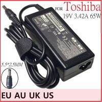 19V 3.42A 65W 5.5X2.5Mm เอซีแล็ปท็อปที่ชาร์จอะแดปเตอร์สำหรับพลังงาน L600โตชิบ้า C600 L700ดาวเทียม L25-S1196 C655-S5082 L655d-s5050