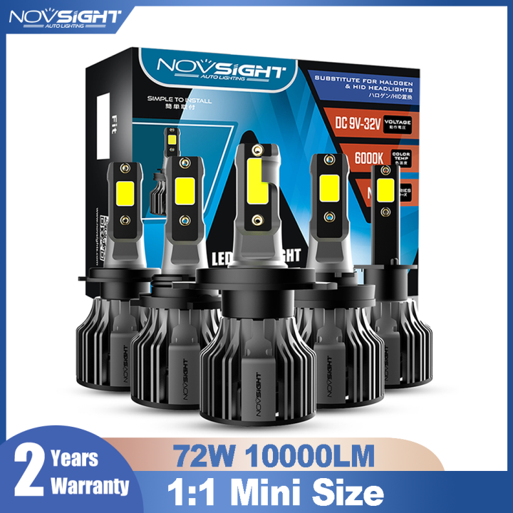 Novsight Led Car Headlight Bulbs Led H H H H H H H W Lm H