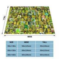 Shrek Princess Fiona Romance Movie Blankets Coral Fleece Plush Decoration Bedroom Bedding Couch Bedspread