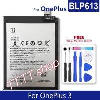 แบตเตอรี่ แท้ OnePlus 3 A3003 A3000 BLP613 3000mAh พร้อมชุดถอด+แผ่นกาวติดแบต ร้าน TT.TT shop ส่งจาก กทม