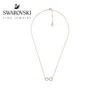 เครื่องประดับสร้อยคอจี้เพชร swis love forever 18 k rose gold