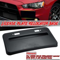 New Car Front Bumper License Plate Holder Relocator Base Bracket Frame For Mitsubishi Lancer GTS EVO X 2008-2018