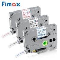 Fimax Fa3เหมาะสำหรับพี่ชายน้องชาย P สัมผัสผ้ารีดบนเครื่องพิมพ์ฉลาก Tze-FA3 Tze-FA231 12มม. สำหรับเครื่องพิมพ์ฉลากบราเดอร์ TZFA231