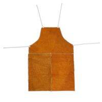 (YING SHUN)เครื่องเชื่อม Cowhide ผ้ากันเปื้อนทำงานความปลอดภัย Workwear Glaziers Blacksmith ใหม่