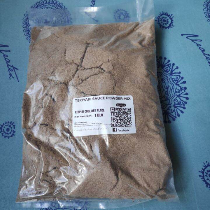 Teriyaki powder sauce for fried noodles 1kg Lazada PH