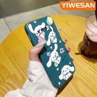 YIWESAN เคสปลอกสำหรับ Samsung S10บวก S10ไลท์ S10 S10e 5G ลายการ์ตูนซินนาโมลซิลิโคนนิ่มดั้งเดิมเคสโทรศัพท์กันกระแทกลายขอบสี่เหลี่ยมเคสด้านหลังเคสนิ่มคลุมทั้งหมดเลนส์กล้องเคสห่อหุ้ม