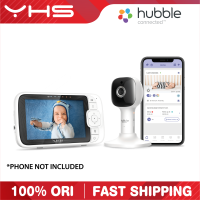 Hubble Nursery Pal Cloud Baby Monitor พร้อม Full HD 1080P,การพูดคุย2ทางและการแสดงอุณหภูมิและการมองเห็นได้ในเวลากลางคืน