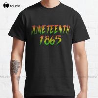 Juneteenth 1865 Classic T-Shirt Tshirts Fashion Creative Leisure Funny T Shirts Outdoor Simple Vintag Casual T Shirts Tee