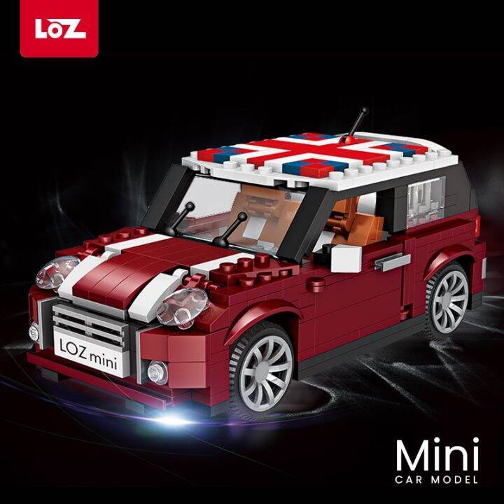 LOZ IDEAS Mini Blocks 1111 1:24 Classic Mini Cooper Car Vehicle Nano ...