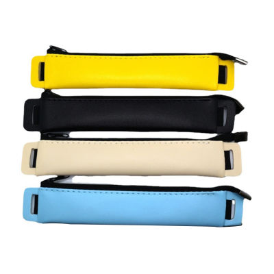 4pcs Elastic Band For Notebook Detachable Office Zipper PU Leather Adjustable Colorful Planning Book Protective Cover Holder Case Soft Sleeve Pen Pouchs