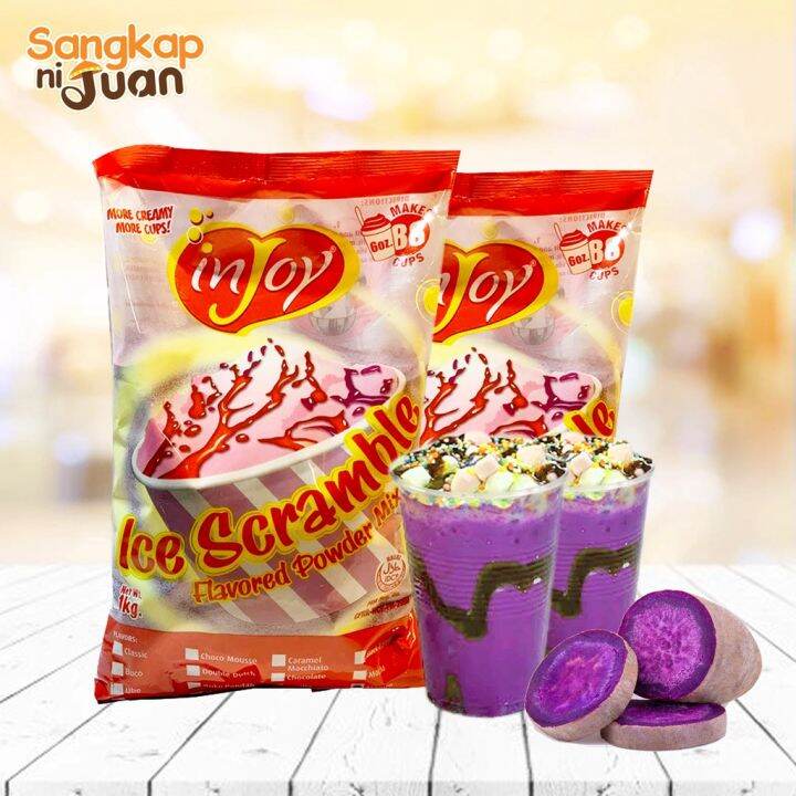 Injoy Ice Scramble Powder 1kg Lazada PH