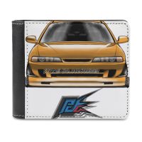 Orange Acura Integra Leather Wallet Mens Wallet Purse Money Clips Jdm Rsx Integra Acura Dc1 Dc2 Dc3 Dc4 Dc5 Ek3 Db9 Typer